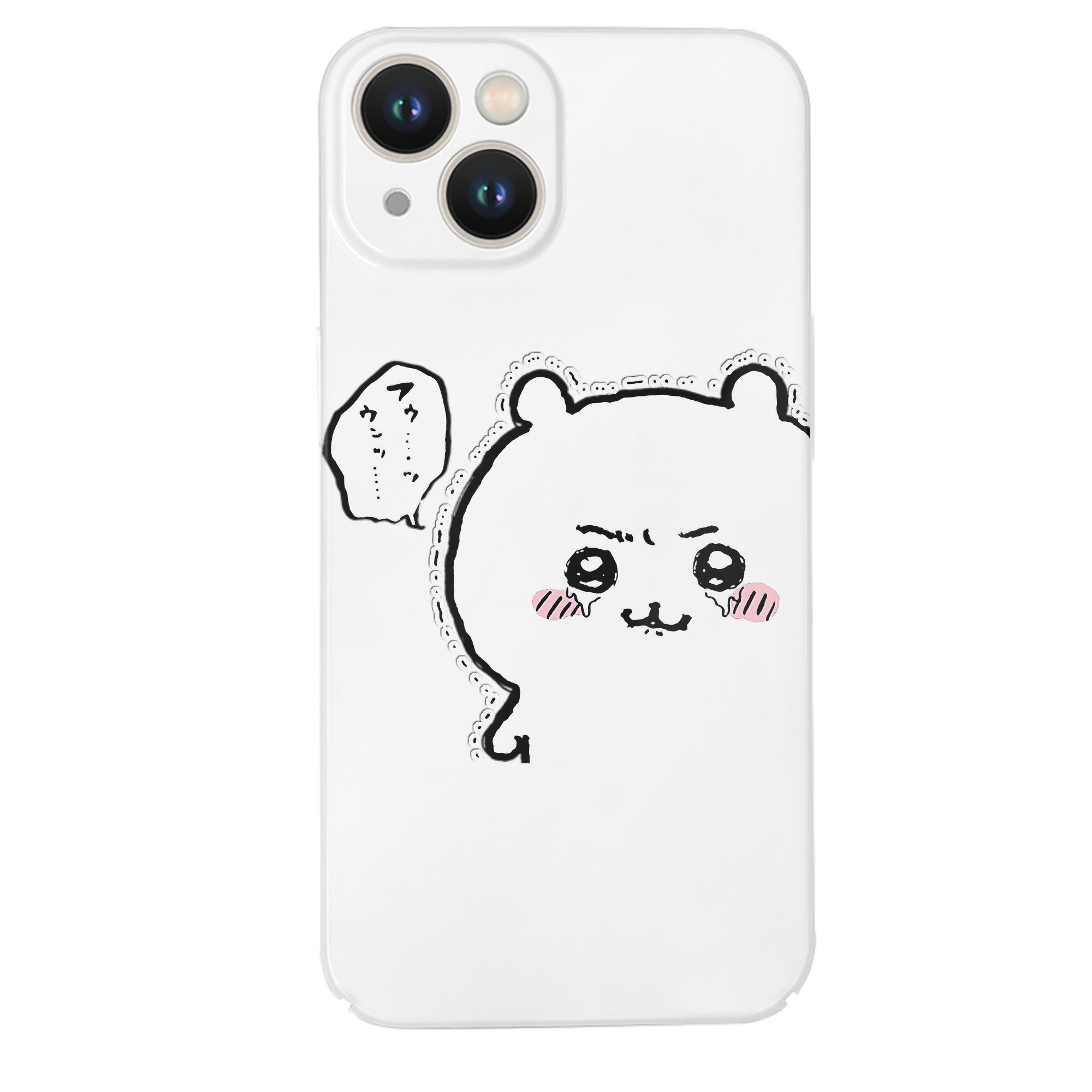 （画像用） ちいかわ ちいかわ Chii-kawa chiikawa 【iPhone 14シリーズ対応】ハードケース